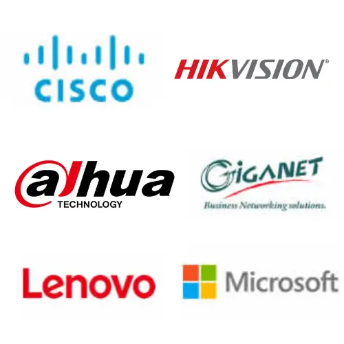 Networking brands used at Razertech